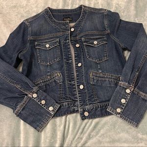 Pacsun Collarless Denim Jacket